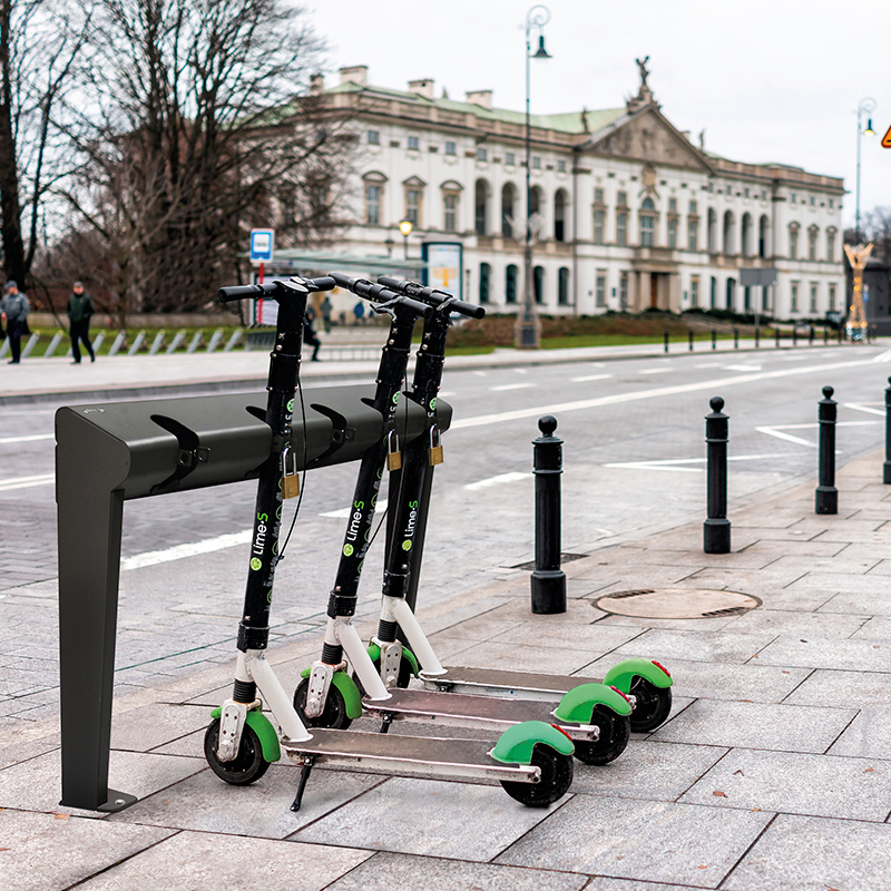 Aparcapatinetes Edam Aparcapatinetes Edam para patinetes eléctricos y manuales