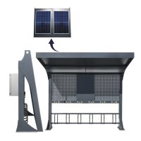 Estación Solar E-Bike de Nalmo Avant para la carga de bicicletas eléctricas mediante energía solar.